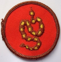 Vintage Rattlesnake 1970’s Color Patrol emblem Medallion BSA Patch - $2.99