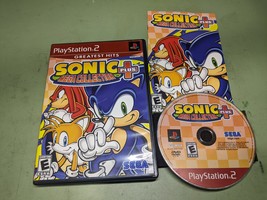 Sonic Mega Collection Plus [Greatest Hits] Sony PlayStation 2 Complete in Box - £5.38 GBP