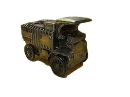 Vintage Vintage 1970&#39;s Vehicle Cast Iron Bank Banthrico Mack Truck - £73.47 GBP