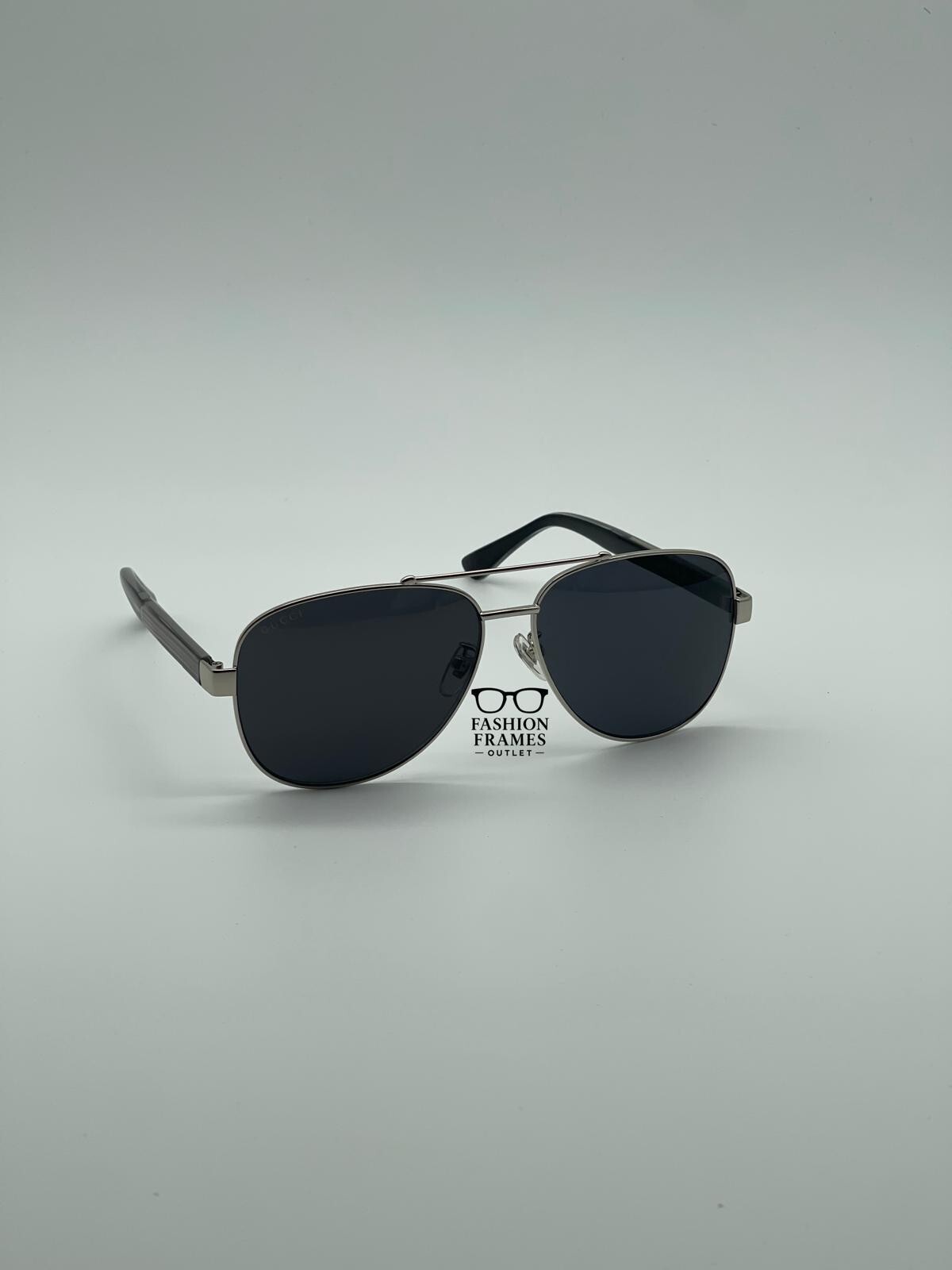 NIB GUCCI GG0528S Black & Ruthenium 63mm Grey Lens Sunglasses – 100% Authentic Item image 4