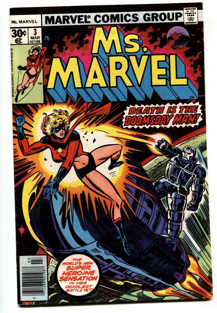 MS. MARVEL #3 Comic Book 1977 VF - $18.92