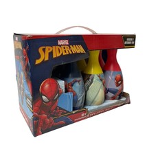 SpiderMan Bowling Set Toy Game For Kids By Marvel Indoor Or Outdoor Fun - £8.34 GBP