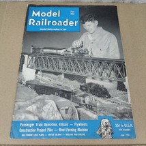 Vintage Model Railroader Magazine June 1951 Very Nice Various Model Train Ads - £23.89 GBP
