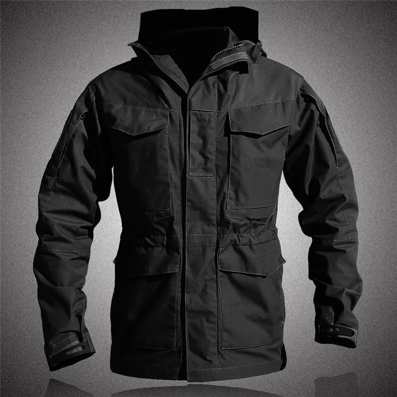 M65 UK US Army Clothes Outdoor  Windbreaker Men Winter  Waterproof Flight Pilot  - £184.21 GBP