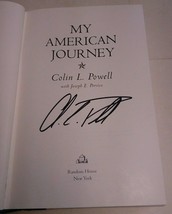 Colin Powell Book My American Journey Signed Autograph 1st Edition 1995 Inv 3 - £79.57 GBP