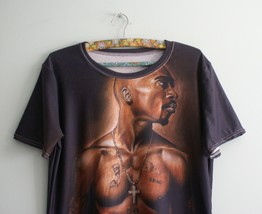 Vintage Tupac Shakur T-shirt, 2000s 2Pac shirt, Vintage Band t-shirt, Ra... - £59.95 GBP