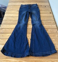 Wrangler Women’s High Rise Flare jeans Size 29 Blue Sf2 - £35.48 GBP