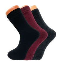 Women Thermal Crew Socks for Winter Lambs Wool Casual Socks 3 Pairs Size... - £9.33 GBP