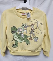 New Disney Toy Story Toddler Sweatshirt 3T Yellow - $8.99