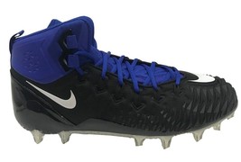 Nike Force Savage Pro TD Men&#39;s Football Cleats AJ6605, Black/Royal Blue Size 18 - £30.37 GBP