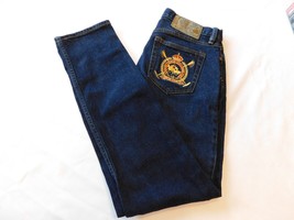 Ralph Lauren Thompson 650 Blue Label Jeans Embroidered Women&#39;s Ladies Size 28 - £61.26 GBP