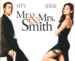 Mr. and Mrs. Smith DVD Movie 2005 Full Screen Stars Brad Pitt and Angelina Jolie - £2.36 GBP