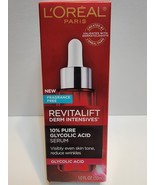 New Loreal Paris Revitalift Derm Intensives 10% Pure Glycolic Acid Serum... - $12.00