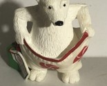 Vintage Polar Bear With Oversized Shorts Dad Ornament Christmas Decorati... - £10.11 GBP