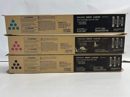 3 New Genuine Ricoh IM C300, C400 CMK Toners 842378,842379,842380 (No Ye... - $178.62 CAD