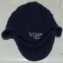 Reebok NFL Licensed Womens Tennessee Titans Navy Blue Winter Cap image 2