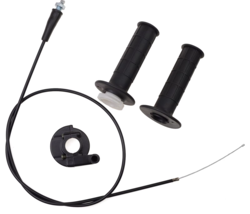 7/8&quot; Twist Throttle Tube Cable Hand Grips Pit Bike 110 125cc 150cc Apoll... - $24.74