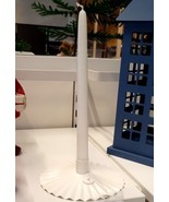 IKEA VINTERFINT Candlestick Holder Base White 1½&quot; (705.598.86) New - £13.11 GBP
