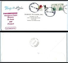 1985 US First Flight Cover - TWA, St Louis, Missouri to Freeport, Bahama... - £2.35 GBP