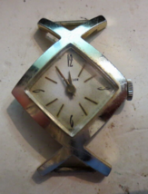 Vintage Westclox Ladies Watch Diamond Shaped Fancy bezel manual wind - £11.15 GBP