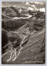 german hotel clausen-passhohe alps path mountains switchback Postcard rp... - £15.11 GBP