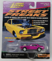 Johnny Lightning 1963 Ford Mustang Street Freaks Hot Rod Car +Wheelie-Stand - $9.95