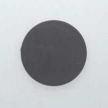 1823 Niederlande 1/2 Cent Münze (VF) Sehr Fein Zustand - £40.12 GBP