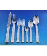 Sequoia by Ercuis Sterling Silver Flatware Set 12 Dinner Service 87 pcs ... - $552,606.16 MXN