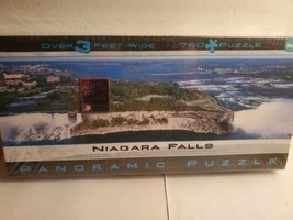 Buffalo Games Niagara Falls Panoramic Puzzle 3 Feet Wide 750 Pieces New - $18.99