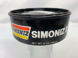 Vintage Simoniz II Car Wax Can 1987 Automobile Advertising - £11.85 GBP