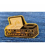 Bakersfield Elks Lodge Exalted Ruler Ray Mish Coffin BPOE Vintage Lapel ... - £12.29 GBP