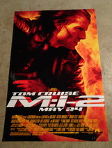 M:I-2 Mission Impossible 2 - Movie Poster With Tom Cruise (Yellow Lettering) - £2.39 GBP