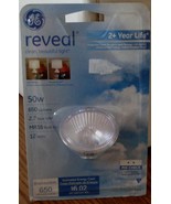 GE Reveal 50Watt, 650 Lumens MR16 One Directional Light Bulb, BRAND NEW - $221.44 MXN