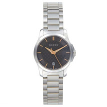 Gucci Women&#39;s G-Timeless Black Dial Watch - YA126592 - £467.96 GBP