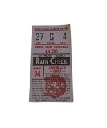 1977 Toronto Blue Jays at Detroit Tigers Ticket Stub Rusty Staub 4 for 4 - €9,50 EUR