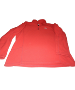 NICE Mens XL THE NORTH FACE Red Fleece PULLOVER Shirt Top Warm - £38.82 GBP