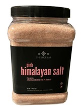 5 LB Himalayan Pink Salt Fine Grain,100% Raw Natural  The Spice Lab - $23.58