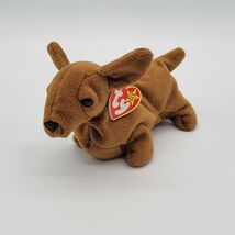 RARE Ty Beanie Baby Weenie the Dachshund w/Errors Waterlooville 4013 199... - $74.25