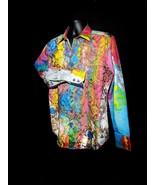 Robert Graham The Fogel Limited Edition Embroidered Shirt Size Medium  - $645.00