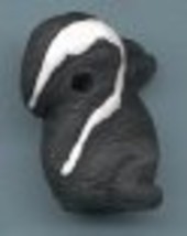 Ceramic Skunk Bead - $5.00