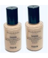 2X Elizabeth Arden Ceramide Lift & Firm Makeup Foundation cream 05 Full size 1OZ - $529.35 MXN