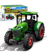Tractor Toy, Realistic Farm Vehicle Toy Push and Go Truck Car Tractor To... - €30,91 EUR