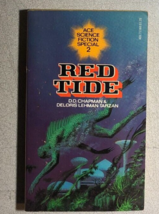 RED TIDE by D.D Chapman &amp; Deloris Lehman Tarzan (1975) Ace SF paperback - £10.27 GBP