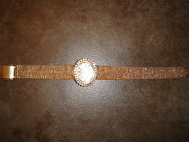 Lucerne17-jewel Swiss 10K manual windup ladies&#39; watch vintage 1950s - $62.50