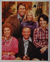 Three&#39;s Company Cast Signed Photo X5- John Ritter, Susan Somers + w/COA - £515.51 GBP