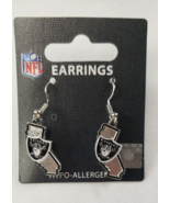 NFL Raiders Earrings Collectable sports hypo allergenic  - $15.89 CAD