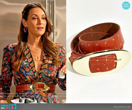 Nwt Free People Tortuga Leather BELT- S-M and similar items
