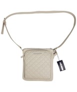 Steve Madden Light Grey Quilted Crossbody Bag New with Tag - £29.13 GBP