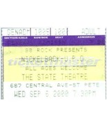 Nickelback Concert Ticket Stub September 6 2000 St. Petersburg Florida - £11.62 GBP