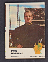 1961 Fleer #90 Paul Hornung HOF Packers VG+ - £21.58 GBP